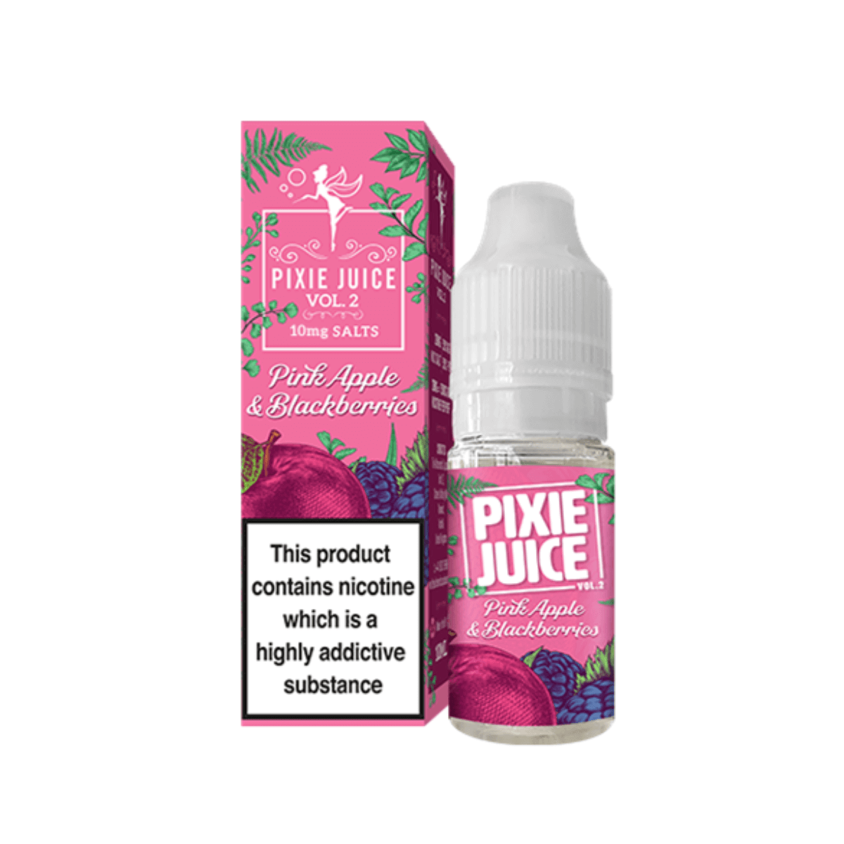 Pink Apple & Blackberries