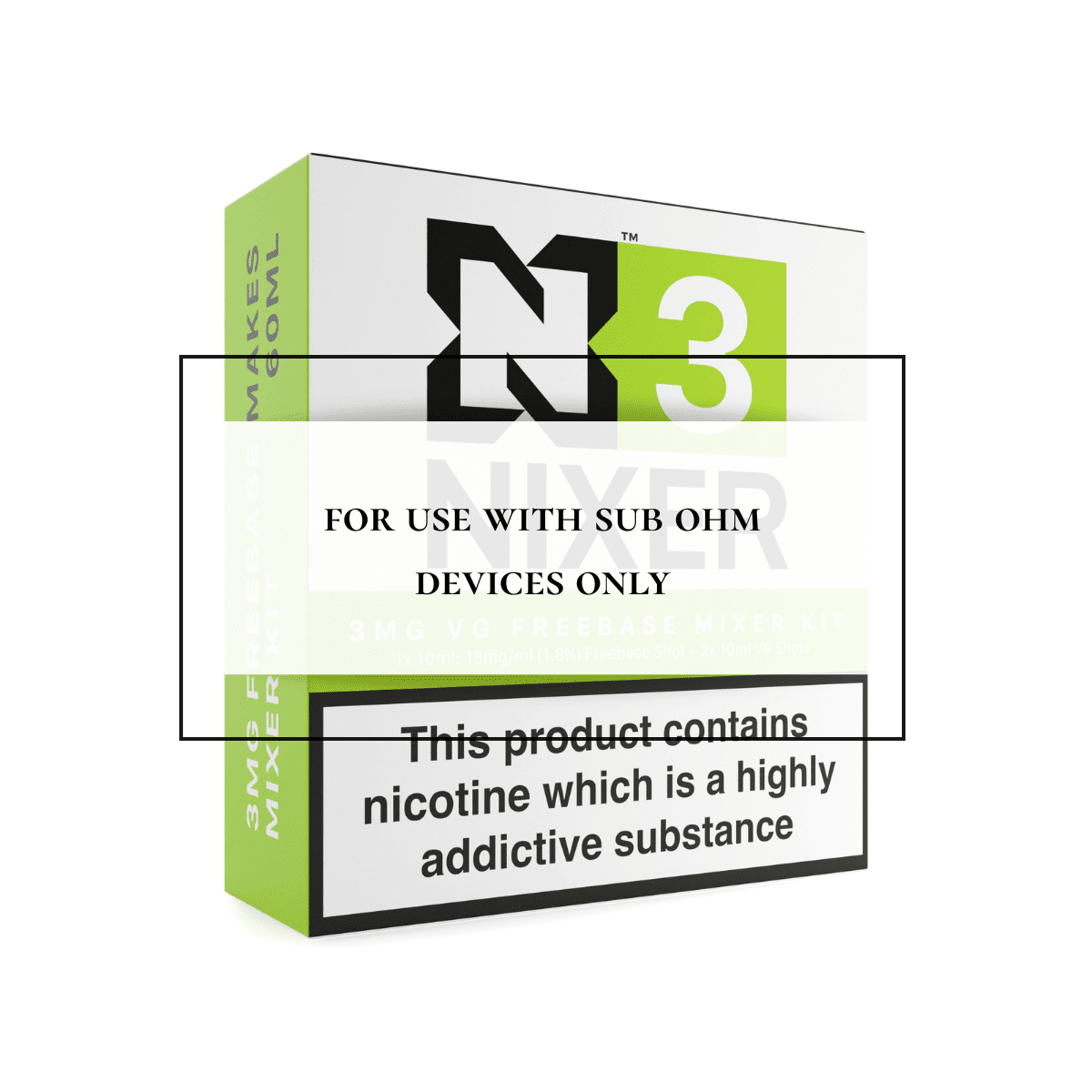 High VG Nixer Mixing Kit (Sub Ohm)